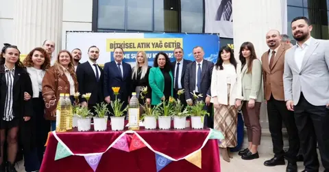 Manisa'da atık yağı getirip suyu kurtardılar