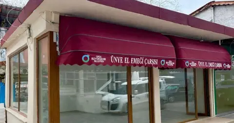 Ordu'da El Emeği Çarşısı modern hale getirildi
