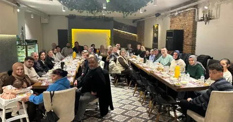 Artvin’de taksici esnafı iftarda buluştu
