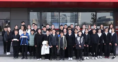 Osmangazili çocuklar GUHEM’de uzayın kapılarını araladı