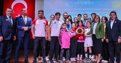Gaziantep'te sporda hedef 10 bin başarı