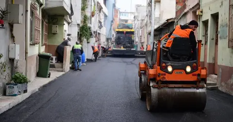 Bursa Osmangazi'de Yeşilova yolları yenileniyor