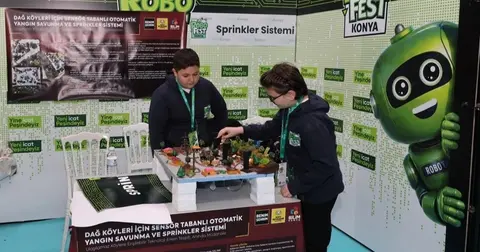 ROBOFEST Konya'da 1580 öğrenci ve 917 robotla üçüncü kez gerçekleşti