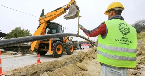 Büyükşehir DESKİ’den Honaz’da altyapı hamlesi