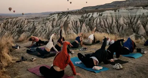 Kapadokya’da Bi’Yoga Fest hazırlığı