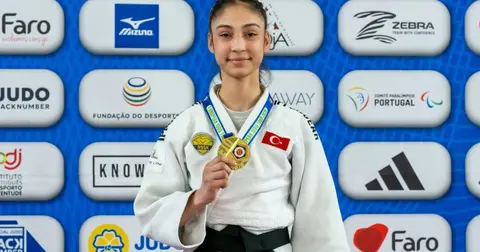Konyalı sporcu Havva Sena Avrupa Şampiyonu