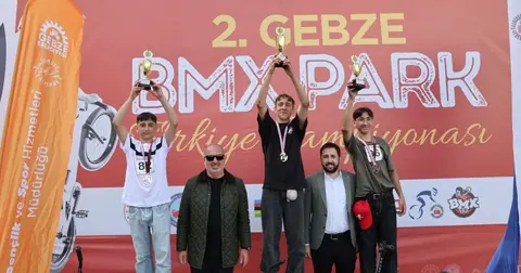 Gebze’de BMX Park Türkiye Şampiyonası nefes kesti