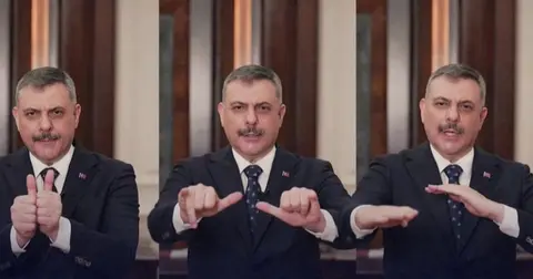 Bakan Çiftçi’den özel işaret dilli mesaj... "Birlikte aynı milletin fertleriyiz"
