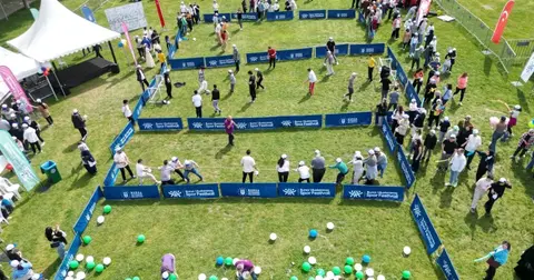 Spor Festivali’nde Bursalı özel çocukların mutlu günü