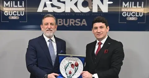 Bursa iş dünyası ASKON’da buluştu... BTSO Başkanı Burkay’dan '2030 vizyonu' vurgusu