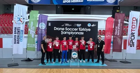 Kayseri'de Drone Soccer Türkiye Şampiyonası heyecanı