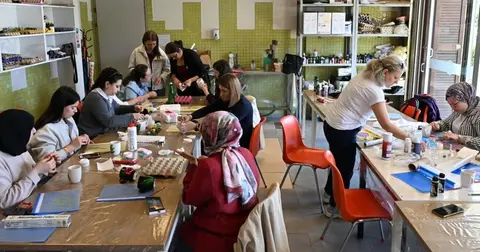 Manisa'da ücretsiz workshoplara yoğun ilgi
