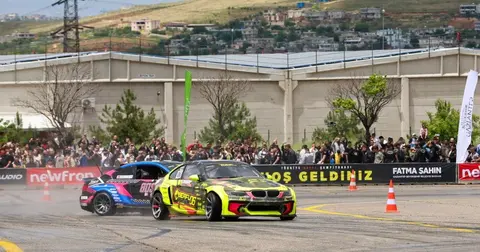 Gaziantep’te Türkiye Drift Şampiyonası heyecanı