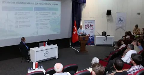DEÜ’de Bilim Kafe Sohbetlerinde alternatif enerji konuşuldu