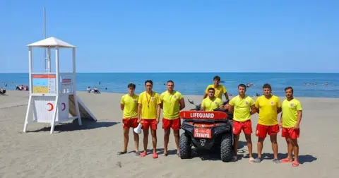 Samsun’da rip akıntısına dikkat çeken nefes kesen tatbikat