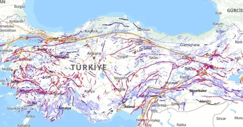 Türkiye'nin diri fay haritası güncellendi... Diri faylar 700’e yükseldi!