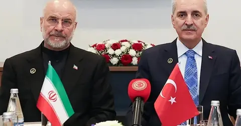 Kurtulmuş, Bakü’de Ghalibaf ile görüştü