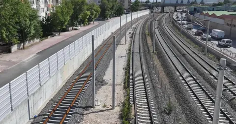 Konya'da gürültüye karşı ses bariyeri yapıldı