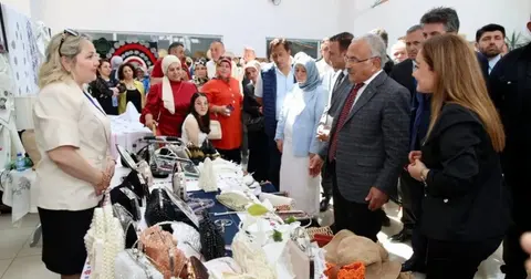 Ordu Fatsa’da ORMEK kursiyerlerinden yıl sonu sergisi