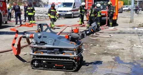 Samsun İtfaiyesi “Alevkıran” robotuyla güçleniyor