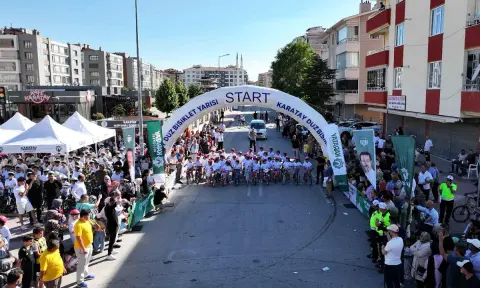 DÜZ BİSİKLET YARIŞINDA ŞAMPİYONLAR BELLİ OLDU
