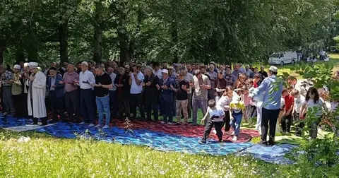 Pazaryeri Güde Köyünde geleneksel yağmur ve şükür duası gerçekleştirildi