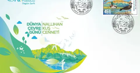 PTT'den 5 Haziran'a özel temalı anma pulu ve ilkgün zarfı