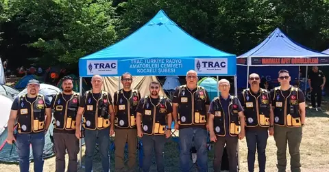 Afet kahramanları Kocaeli'de eğitim kampında