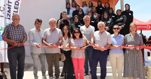 Kocaeli'de İZMEK kursiyerlerinden el emeği sergi