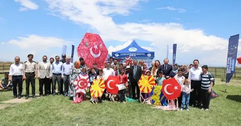 Kayseri Büyükşehir'den Sultan Sazlığı'nda uçurtma şenliği
