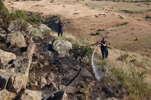 Eskişehir'deki orman yangınına müdahale sürüyor