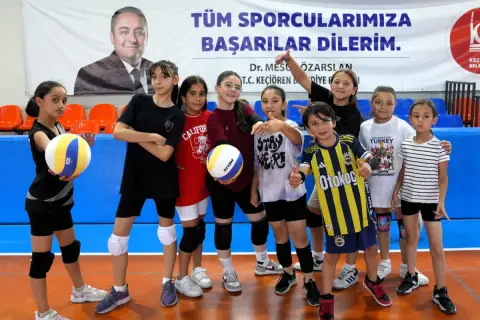 Keçiören'de Ücretsiz Yaz Spor Okulları: 5 Bin 500 Öğrenci
