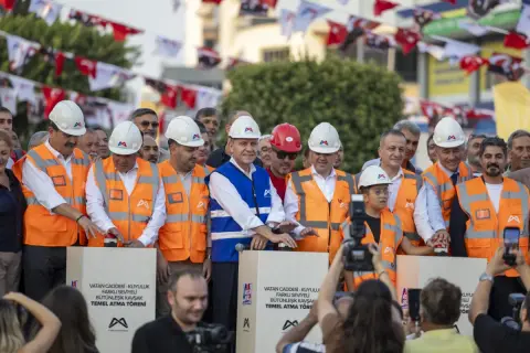 Mersin Ulaşımına Dev Proje: Vatan Caddesi-Kuyuluk Kavşağının Temeli Atıldı