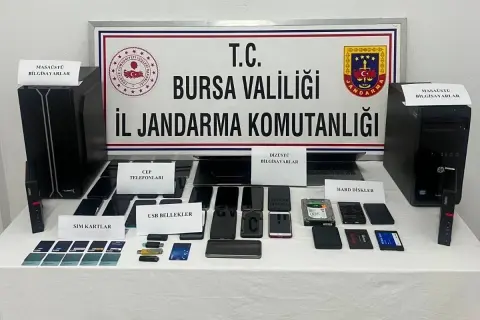 Bursa Jandarması'ndan milyonluk dolandırıcılık operasyonu: 7 tutuklama!