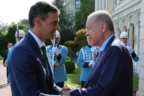 Erdoğan, İspanya Başbakanı Sánchez ile görüştü