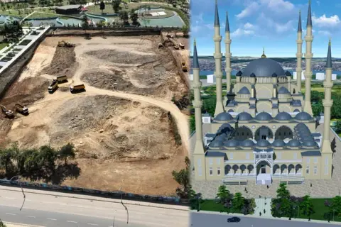 Gebze Millet Bahçesi'ne 10 Bin Kişilik Cami Yapılıyor