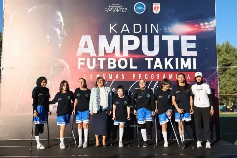 Gaziantep’ten Öncü Adım: Türkiye’nin İlk Kadın Ampute Futbol Takımı Kuruldu