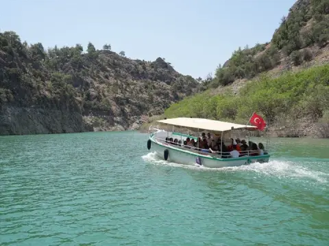 Denizli’de kırsal kadınlar kanyonun tadını çıkardı