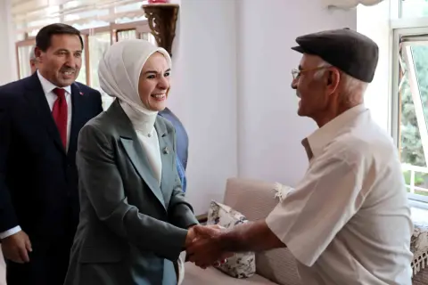 Bakan Göktaş Konya Karatay’da büyüklerle buluştu