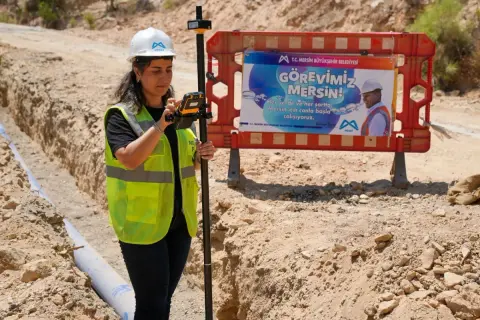 Anamur'a yazlık su çözümü: Eski depo hizmete girdi