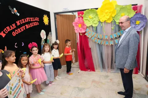 Selçuklu Başkanı Yaz Kur'an Kurslarını Ziyaret Etti