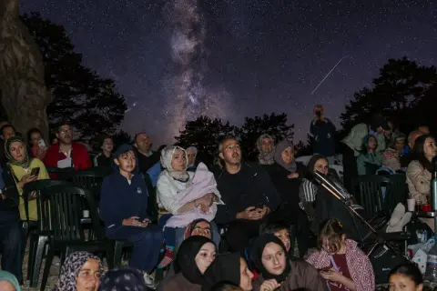 Perseidler Kızılören'de: Yıldızlar Altında Unutulmaz Gece
