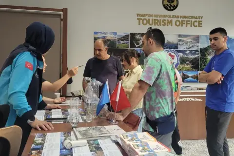 Trabzon Turizm Ofisleri Temmuz'da 3 Bin Ziyaretçi Aldı