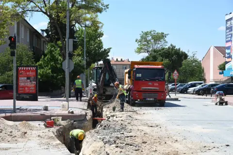 KOSKİ'den Binkonutlar'a 2 km yeni su hattı