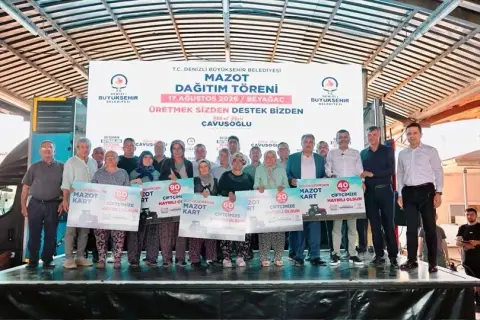 Denizli’de 10 Bin Çiftçiye Mazot Desteği Başladı