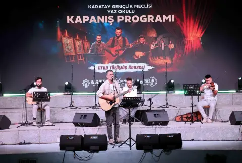 Karatay Gençlik Meclisi Yaz Okulu coşkulu final yaptı