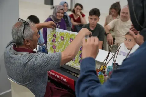 Erzurum Kültür Yolu'nda 5. gün: Ebru, edebiyat ve koleksiyon