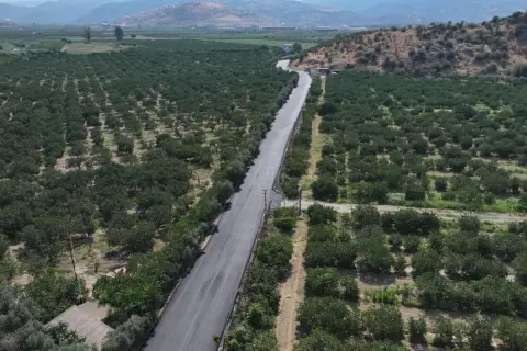 Efes Selçuk'ta 15,5 km yol yenileniyor