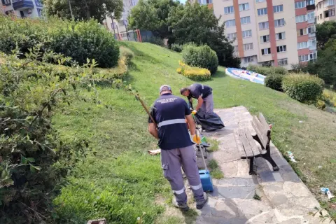 Maltepe'de merdivenli sokaklar özel temizlendi