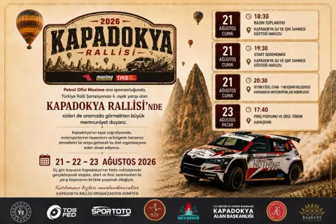 Türkiye Ralli Şampiyonası Kapadokya'da Toprağa Geçti